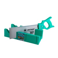 Стусло пластиковое большое 100×300 мм с ножовкой 9 TPI, "MAXIMUM" MX 02524